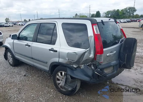 2006 Honda Cr-V Ex из США, поврежденный, VIN SHSRD78886U434863